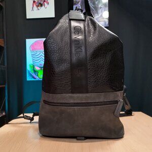 Calvin Klein Leather Backpack